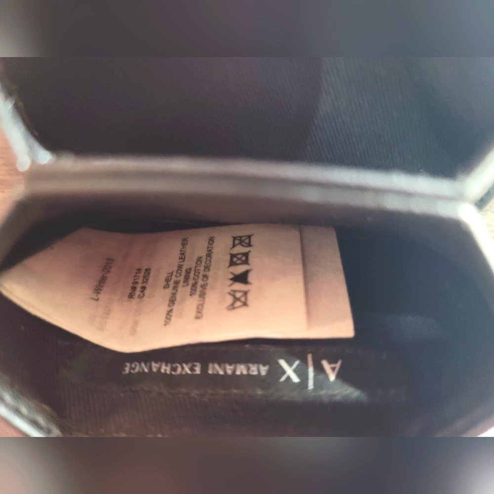 Armani Exchange crossbody mini bag Chain on Wallet - Picture 9 of 12
